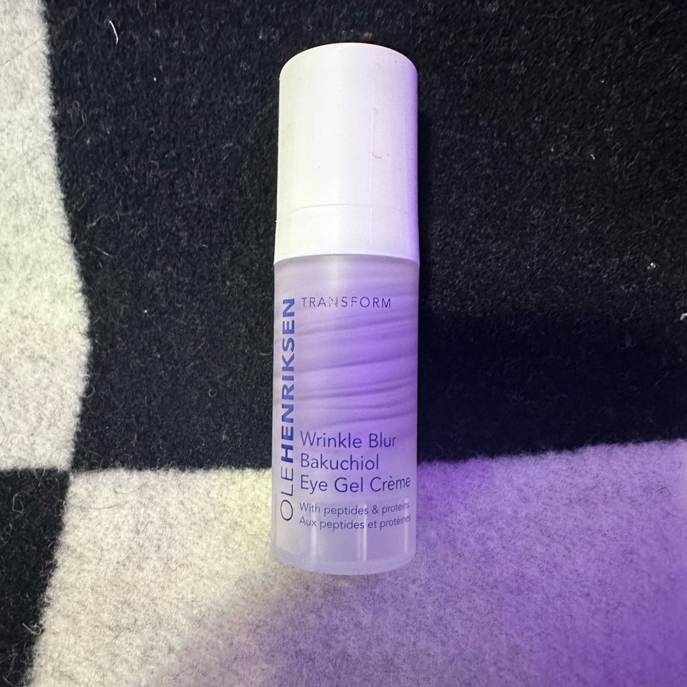 NIB Ole Henrikson Wrinkle Blur Eye Gel Crème Bakuchiol